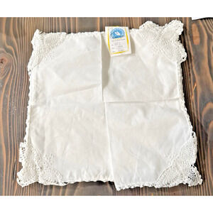 Vintage White & Embroidered Handkerchiefs Set of 12 Cotton Hankies Bridal W